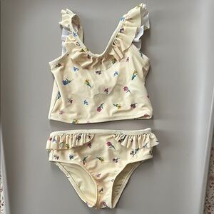 GAP two piece ruffle swimsuit, 2T